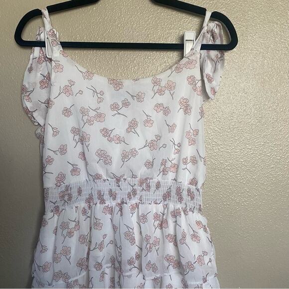 Sweet Rain Cottagecore Fairy Floral Dress size : LARGE - Picture 7 of 9